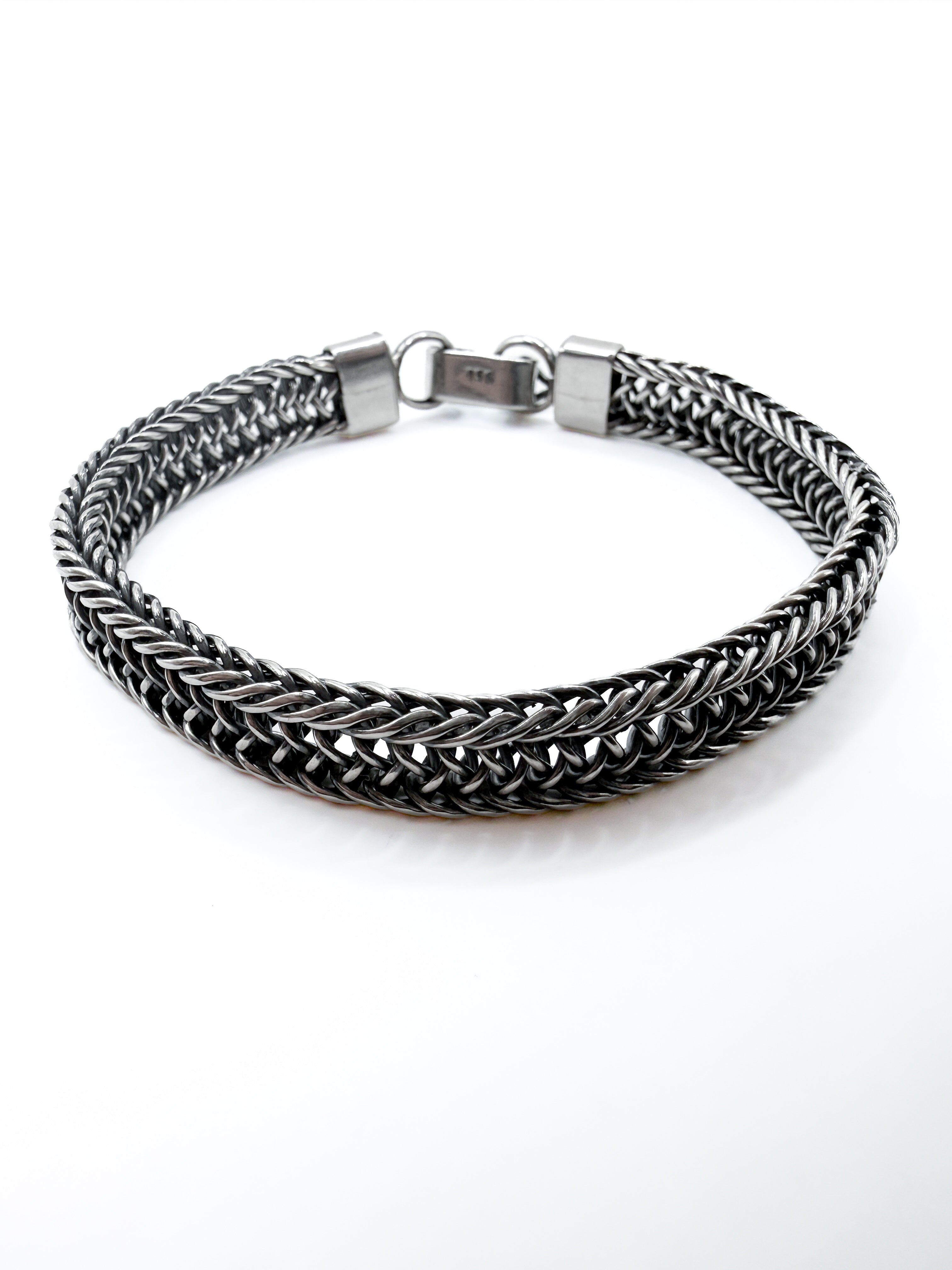 Crown Weave Bracelet 8"