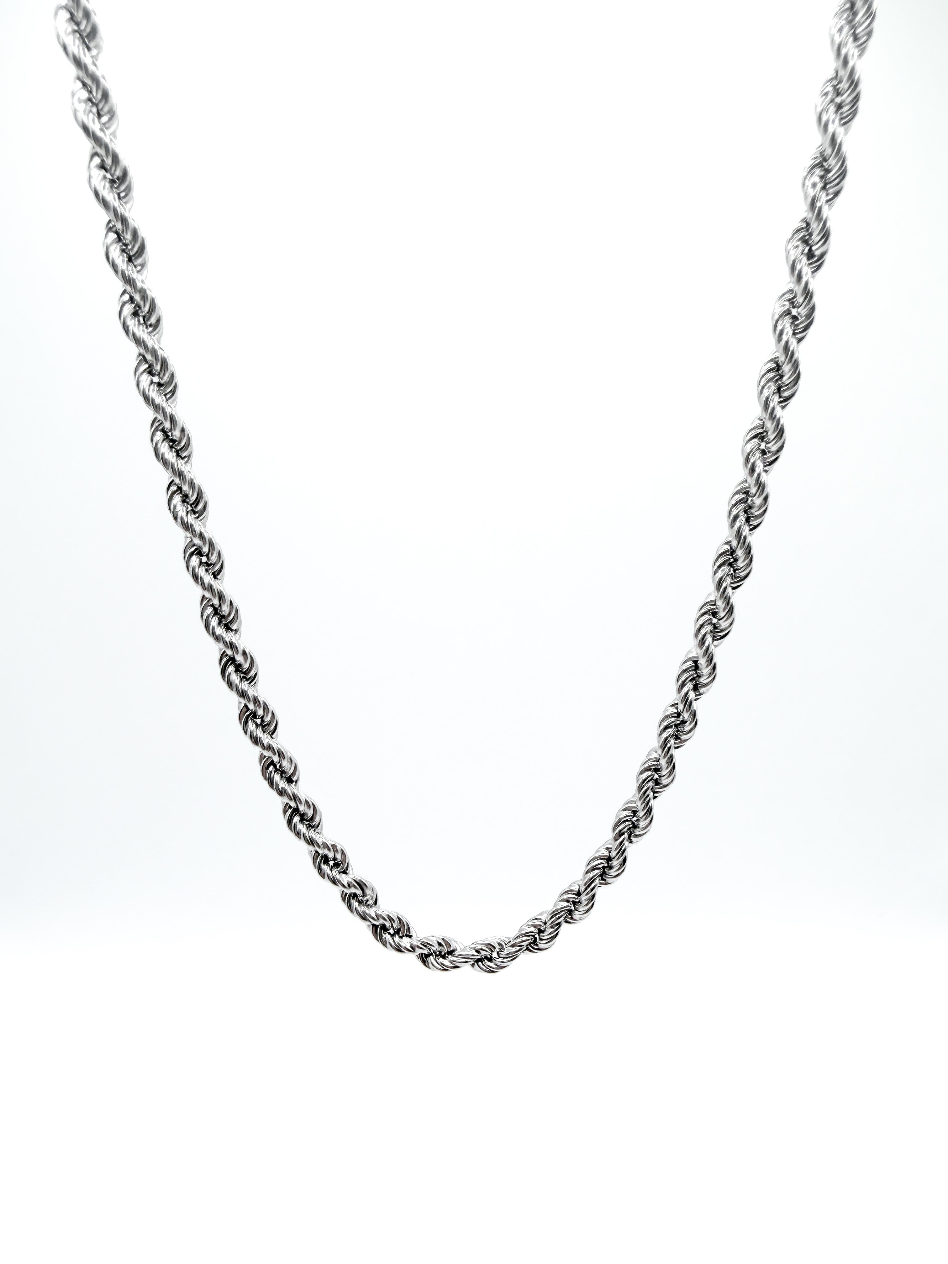 Silver King Chain Necklace