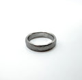 Sterling Silver Hammered Band Ring 9"