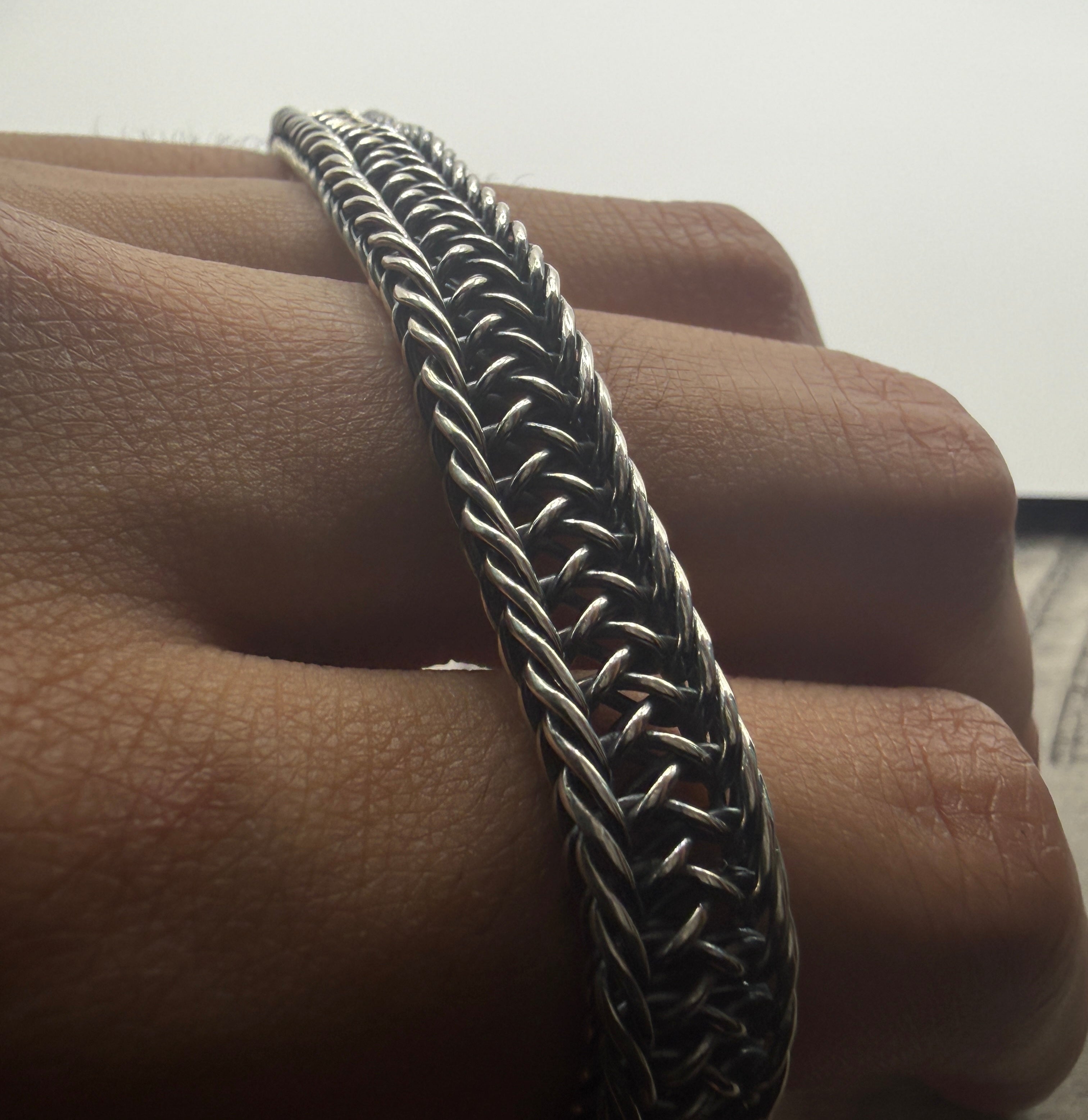 Crown Weave Bracelet 8"